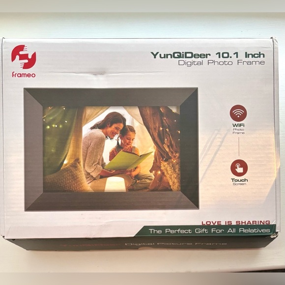 New YunQiDeer Digital 10.1” Touch Screen Picture Frame - Picture 4 of 4